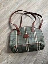 BURBERRY VINTAGE GREEN CHECK