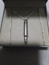 Silver Bullet Necklace From France
