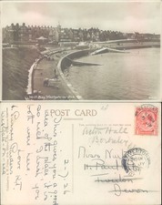 West Bay promenade and coastline Westgate on Sea Published by W Polden 1926