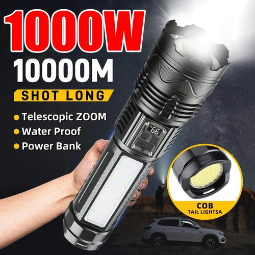 Led flashlight usb zoom - usb,