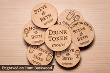Personalised wedding drink - personalised,