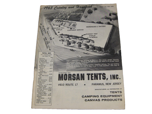 Nice vintage 1963 morsan tents - morsan,