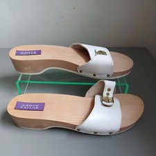 Womens Sandals White Leather