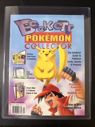 Beckett pokémon collector - pokémon,