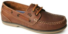 Ladies Catesby Boat Shoes Leather Lace Up Loafers Deck Yachting Casual Mocassins