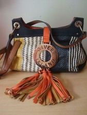 RIVER ISLAND Multicolour Woven Tassel Shoulder Bag