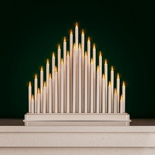 Christmas candle bridge - christmas,