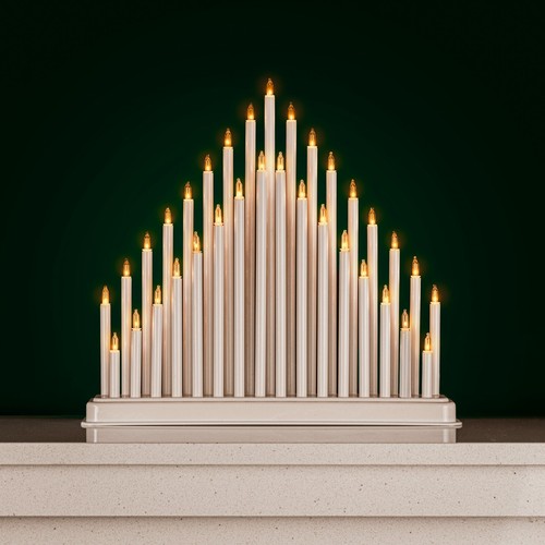 Christmas candle bridge - christmas,