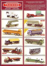 Lledo Trackside Jan 2004 Pantechnicon Scammell Noddy Van BRS Wimpey Tarmac rever