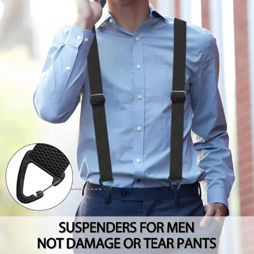 Suspenders for men heavy duty - suspenders,