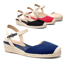 Women Closed Toe Ankle Strap