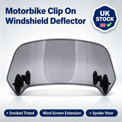 Motorcycle windscreen extender - motorcycle,