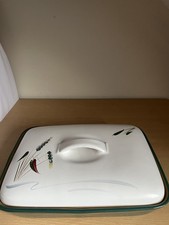 Vintage Denby Greenwheat 11" x