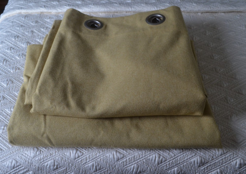 Dunelm luna brushed - brushed, yellow