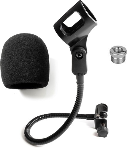 Microphone boom arm gooseneck - microphone,