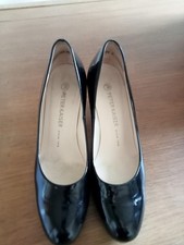 PETER KAISER LADIES SHOES SIZE 5 Black Patent Leather
