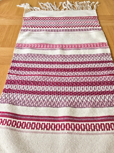 Swedish handwoven wool - , table