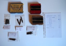 COLLECTION OF OLD 'DIP PEN' NIBS MOSTLY RAILWAY MARKED