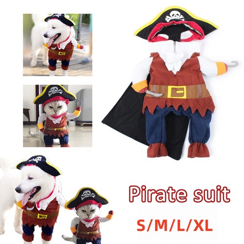 Halloween pet pirate fancy - pet,