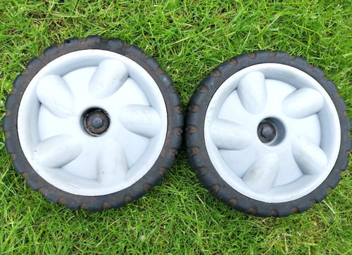 Hayter r53a rear wheels - wheels, pair