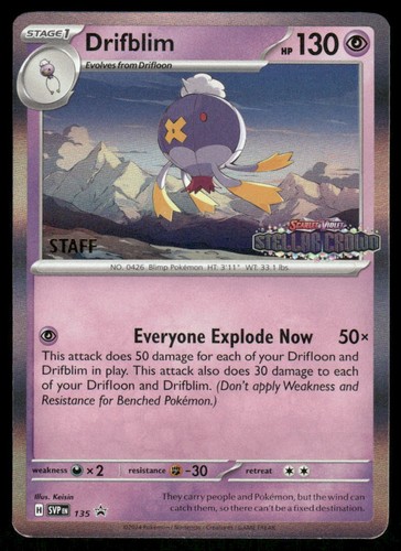 Pokemon cards drifblim - pokemon,