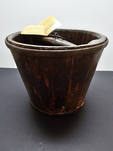 Antique chinese wooden well - antique,