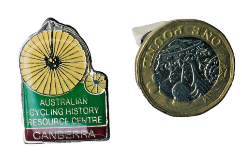 Pin badge canberra history - badge,