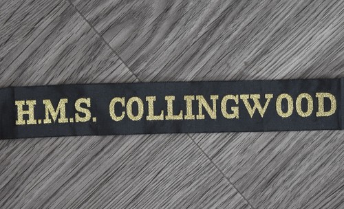Royal navy cap tally - tally,