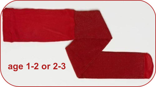 Girls red nylon - girls, nylon/polyester
