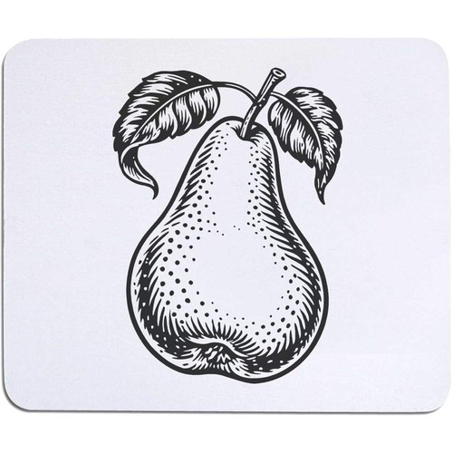 Single pear mouse mat desk - pear',