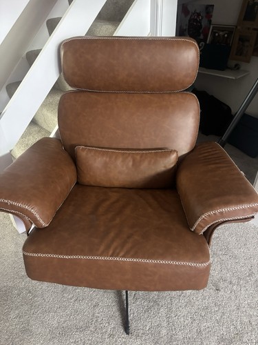Leather swivel reading - leather,