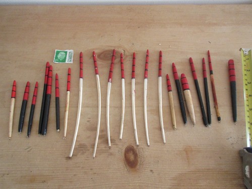 21x vintage fishing floats - floats, lot