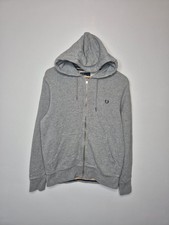 056 Fred Perry Grey Zip-Up