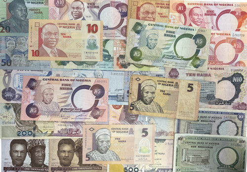 Nigerian naira bank notes - nigerian,