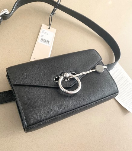 Rebecca minkoff black leather - rebecca,