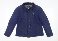 Rampant Sporting Women's Blue Quilted Jacket Size 14
