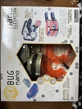 Used Hex Bug Nano Elevation Habitat Toy Set, Plus Hex Bug Nano V2 Play Set