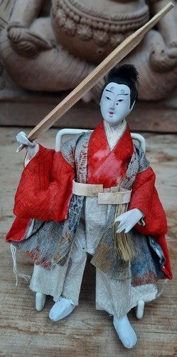 Antique japanese doll - japanese,