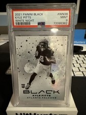 2021 Panini Black White Night Kyle Pitts #Wn-36 (RC)