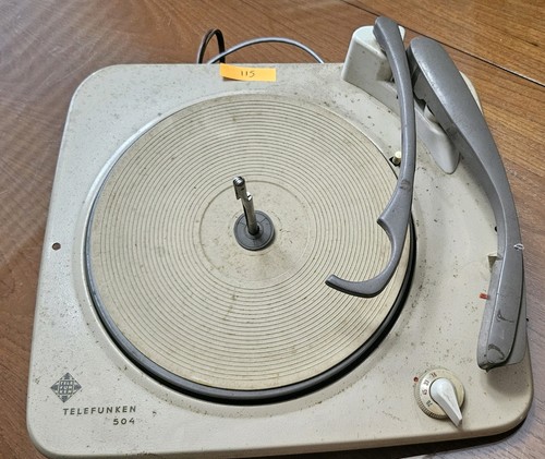 Vintage telefunken turntable - vintage,