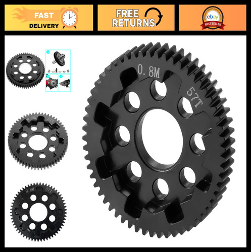 57t steel spur gear - steel, for