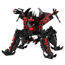 Skibidi Toilet Building Blocks Trio Sound Mecha Spider Model Puzzle Toys Gifts