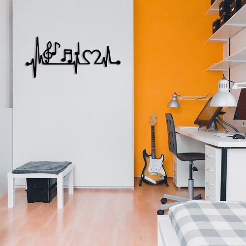 Music metal wall art - art, decor