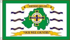 NORTHERN IRELAND FOOTBALL FLAG