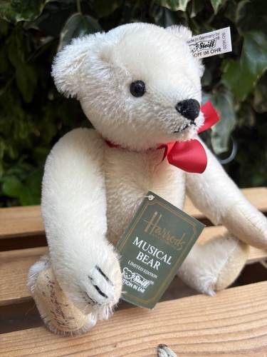 Steiff harrods musical bear - harrods,