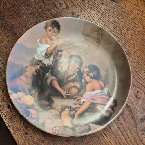 The beggar boys plate - boys, made