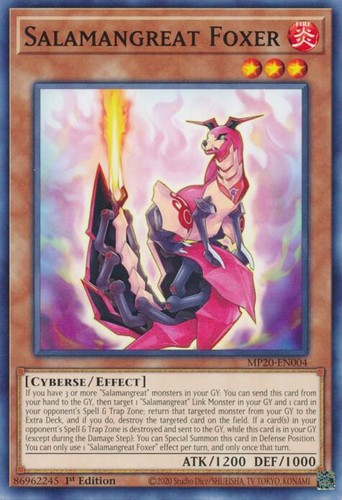 Salamangreat foxer 1st - foxer, edition