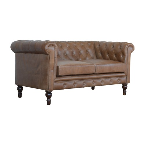 Two seater leather - two-seater, with
