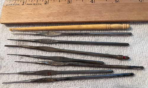 Vintage antique set metal - vintage, 7