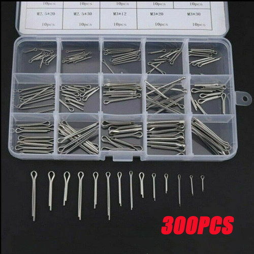 300pcs split pins - 300pcs, split-pins